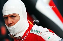 Sebastian Vettel (GER) Ferrari. 14.03.2015. Formula 1 World Championship, Rd 1, Australian Grand Prix, Albert Park, Melbourne, Australia, Qualifying Day.