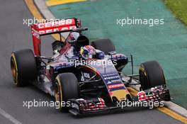 Max Verstappen (NLD) Scuderia Toro Rosso STR10. 14.03.2015. Formula 1 World Championship, Rd 1, Australian Grand Prix, Albert Park, Melbourne, Australia, Qualifying Day.