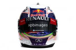 The helmet of Daniel Ricciardo (AUS) Red Bull Racing. 12.03.2015. Formula 1 World Championship, Rd 1, Australian Grand Prix, Albert Park, Melbourne, Australia, Preparation Day.