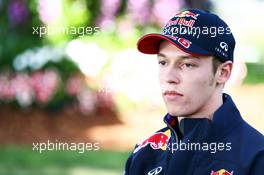 Daniil Kvyat (RUS) Red Bull Racing. 12.03.2015. Formula 1 World Championship, Rd 1, Australian Grand Prix, Albert Park, Melbourne, Australia, Preparation Day.