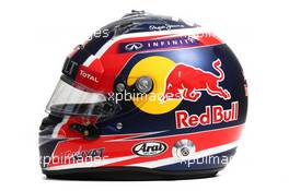 The helmet of Daniil Kvyat (RUS) Red Bull Racing. 12.03.2015. Formula 1 World Championship, Rd 1, Australian Grand Prix, Albert Park, Melbourne, Australia, Preparation Day.