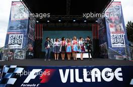 Formula Una girls in the F1 Village. 19.06.2015. Formula 1 World Championship, Rd 8, Austrian Grand Prix, Spielberg, Austria, Practice Day.