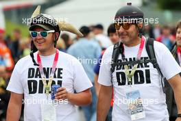 Red Bull Racing fans. 19.06.2015. Formula 1 World Championship, Rd 8, Austrian Grand Prix, Spielberg, Austria, Practice Day.