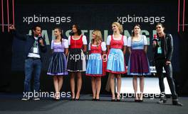 Formula Una girls in the F1 Village. 19.06.2015. Formula 1 World Championship, Rd 8, Austrian Grand Prix, Spielberg, Austria, Practice Day.