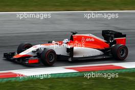 Will Stevens (GBR) Manor Marussia F1 Team. 19.06.2015. Formula 1 World Championship, Rd 8, Austrian Grand Prix, Spielberg, Austria, Practice Day.