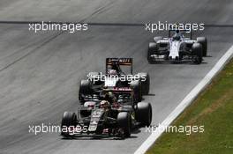 Pastor Maldonado (VEN) Lotus F1 E23. 21.06.2015. Formula 1 World Championship, Rd 8, Austrian Grand Prix, Spielberg, Austria, Race Day.