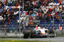 Roberto Merhi (ESP) Manor Marussia F1 Team. 21.06.2015. Formula 1 World Championship, Rd 8, Austrian Grand Prix, Spielberg, Austria, Race Day.