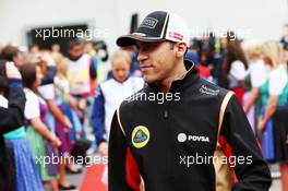 Pastor Maldonado (VEN) Lotus F1 Team. 21.06.2015. Formula 1 World Championship, Rd 8, Austrian Grand Prix, Spielberg, Austria, Race Day.
