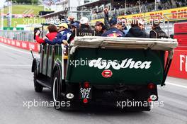 The vehicle used on the drivers parade. 21.06.2015. Formula 1 World Championship, Rd 8, Austrian Grand Prix, Spielberg, Austria, Race Day.