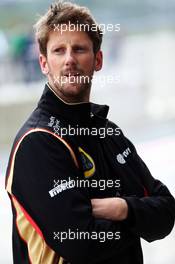 Romain Grosjean (FRA) Lotus F1 Team. 23.06.2015. Formula 1 Testing, Day One, Spielberg, Austria, Tuesday.