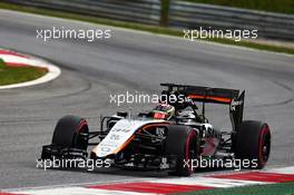 Pascal Wehrlein (GER) Sahara Force India F1 VJM08 Test Driver. 24.06.2015. Formula 1 Testing, Day Two, Spielberg, Austria, Wednesday.