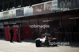 Kimi Raikkonen (FIN) Ferrari SF15-T. 20.02.2015. Formula One Testing, Day Two, Barcelona, Spain.