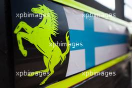 Pit board for Kimi Raikkonen (FIN) Ferrari. 20.02.2015. Formula One Testing, Day Two, Barcelona, Spain.