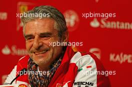 Maurizio Arrivabene (ITA) Ferrari Team Principal. 20.02.2015. Formula One Testing, Day Two, Barcelona, Spain.
