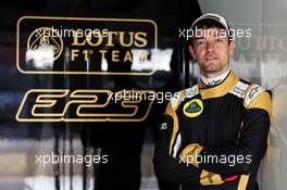 Jolyon Palmer (GBR) Lotus F1 Team Test and Reserve Driver. 20.02.2015. Formula One Testing, Day Two, Barcelona, Spain.