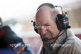 Adrian Newey (GBR) Red Bull Racing Chief Technical Officer. 20.02.2015. Formula One Testing, Day Two, Barcelona, Spain.