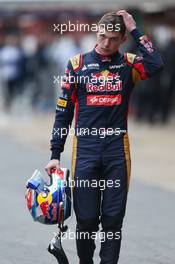 Max Verstappen (NLD) Scuderia Toro Rosso. 21.02.2015. Formula One Testing, Day Three, Barcelona, Spain.
