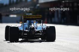 Felipe Nasr (BRA) Sauber C34. 22.02.2015. Formula One Testing, Day Four, Barcelona, Spain.