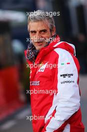 Maurizio Arrivabene (ITA) Ferrari Team Principal. 19.02.2015. Formula One Testing, Day One, Barcelona, Spain.