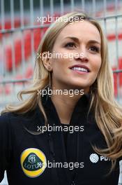 Carmen Jorda (ESP) Lotus F1 Team Development Driver. 26.02.2015. Formula One Testing, Day One, Barcelona, Spain.