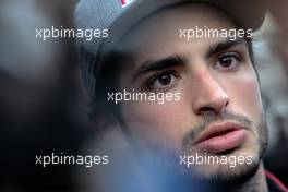 Carlos Sainz Jr (ESP) Scuderia Toro Rosso. 26.02.2015. Formula One Testing, Day One, Barcelona, Spain.