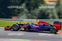 Daniel Ricciardo (AUS) Red Bull Racing RB11. 22.08.2015. Formula 1 World Championship, Rd 11, Belgian Grand Prix, Spa Francorchamps, Belgium, Qualifying Day.