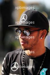 Lewis Hamilton (GBR) Mercedes AMG F1. 22.08.2015. Formula 1 World Championship, Rd 11, Belgian Grand Prix, Spa Francorchamps, Belgium, Qualifying Day.