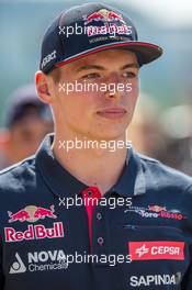 Max Verstappen (NLD) Scuderia Toro Rosso. 23.08.2015. Formula 1 World Championship, Rd 13, Belgian Grand Prix, Spa Francorchamps, Belgium, Race Day.