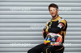 Romain Grosjean (FRA) Lotus F1 Team. 20.08.2015. Formula 1 World Championship, Rd 11, Belgian Grand Prix, Spa Francorchamps, Belgium, Preparation Day.