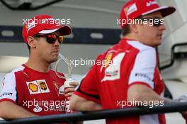 Sebastian Vettel (GER), Scuderia Ferrari  19.04.2015. Formula 1 World Championship, Rd 4, Bahrain Grand Prix, Sakhir, Bahrain, Race Day.