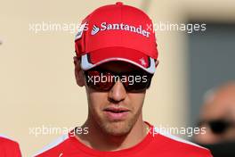 Sebastian Vettel (GER), Scuderia Ferrari  19.04.2015. Formula 1 World Championship, Rd 4, Bahrain Grand Prix, Sakhir, Bahrain, Race Day.