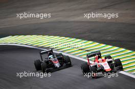 Will Stevens (GBR) Manor Marussia F1 Team. 15.11.2015. Formula 1 World Championship, Rd 18, Brazilian Grand Prix, Sao Paulo, Brazil, Race Day.