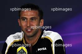 Matthew Carter (GBR) Lotus F1 Team CEO in the FIA Press Conference. 05.06.2015. Formula 1 World Championship, Rd 7, Canadian Grand Prix, Montreal, Canada, Practice Day.