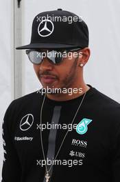 Lewis Hamilton (GBR) Mercedes AMG F1. 05.06.2015. Formula 1 World Championship, Rd 7, Canadian Grand Prix, Montreal, Canada, Practice Day.