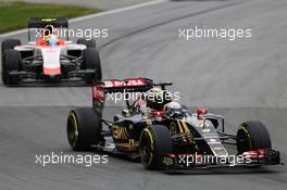 Romain Grosjean (FRA) Lotus F1 E23. 07.06.2015. Formula 1 World Championship, Rd 7, Canadian Grand Prix, Montreal, Canada, Race Day.