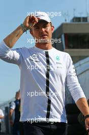 Nico Rosberg (GER) Mercedes AMG F1. 06.06.2015. Formula 1 World Championship, Rd 7, Canadian Grand Prix, Montreal, Canada, Qualifying Day.