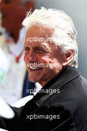 Michael Douglas (USA) Actor. 06.06.2015. Formula 1 World Championship, Rd 7, Canadian Grand Prix, Montreal, Canada, Qualifying Day.