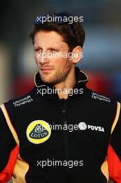 Romain Grosjean (FRA) Lotus F1 Team. 10.04.2015. Formula 1 World Championship, Rd 3, Chinese Grand Prix, Shanghai, China, Practice Day.