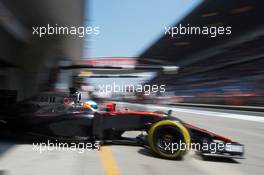 Fernando Alonso (ESP) McLaren MP4-30. 12.04.2015. Formula 1 World Championship, Rd 3, Chinese Grand Prix, Shanghai, China, Race Day.