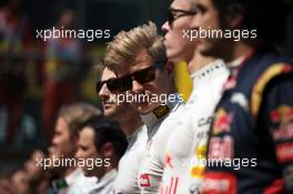 Marcus Ericsson (SWE) Sauber F1 Team on the grid. 12.04.2015. Formula 1 World Championship, Rd 3, Chinese Grand Prix, Shanghai, China, Race Day.