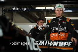 Nico Hulkenberg (GER) Sahara Force India F1 VJM08. 12.04.2015. Formula 1 World Championship, Rd 3, Chinese Grand Prix, Shanghai, China, Race Day.