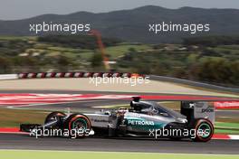 Lewis Hamilton (GBR) Mercedes AMG F1 W06. 08.05.2015. Formula 1 World Championship, Rd 5, Spanish Grand Prix, Barcelona, Spain, Practice Day.
