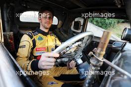 Romain Grosjean (FRA) Lotus F1 Team with special race overalls to promote the film Mad Max: Fury Road. 08.05.2015. Formula 1 World Championship, Rd 5, Spanish Grand Prix, Barcelona, Spain, Practice Day.