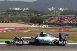 Nico Rosberg (GER) Mercedes AMG F1 W06. 10.05.2015. Formula 1 World Championship, Rd 5, Spanish Grand Prix, Barcelona, Spain, Race Day.