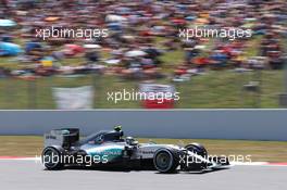 Nico Rosberg (GER) Mercedes AMG F1 W06. 09.05.2015. Formula 1 World Championship, Rd 5, Spanish Grand Prix, Barcelona, Spain, Qualifying Day.