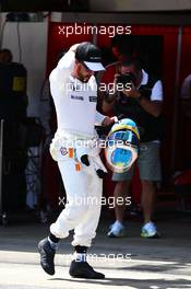 Fernando Alonso (ESP) McLaren. 09.05.2015. Formula 1 World Championship, Rd 5, Spanish Grand Prix, Barcelona, Spain, Qualifying Day.