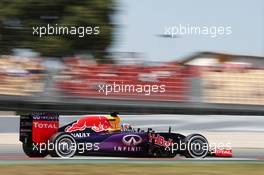Daniel Ricciardo (AUS) Red Bull Racing RB11. 09.05.2015. Formula 1 World Championship, Rd 5, Spanish Grand Prix, Barcelona, Spain, Qualifying Day.