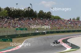 Sergio Perez (MEX) Sahara Force India F1 VJM08. 09.05.2015. Formula 1 World Championship, Rd 5, Spanish Grand Prix, Barcelona, Spain, Qualifying Day.