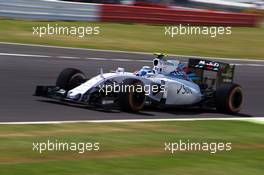 Valtteri Bottas (FIN) Williams FW37. 03.07.2015. Formula 1 World Championship, Rd 9, British Grand Prix, Silverstone, England, Practice Day.
