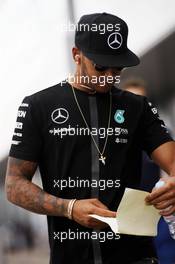 Lewis Hamilton (GBR) Mercedes AMG F1. 03.07.2015. Formula 1 World Championship, Rd 9, British Grand Prix, Silverstone, England, Practice Day.